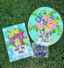 Load image into Gallery viewer, Bright colors It Is Well Door Hanger