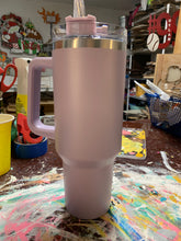 Load image into Gallery viewer, 40 oz tumbler with handle -custom order