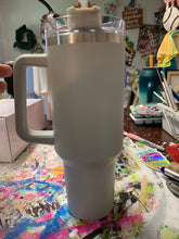 Load image into Gallery viewer, 40 oz tumbler with handle -custom order