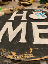 Load image into Gallery viewer, HOME interchangeable door hanger with