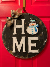 Load image into Gallery viewer, HOME interchangeable door hanger with
