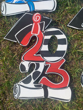 Load image into Gallery viewer, Graduation door hanger personalized