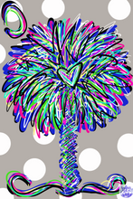 Load image into Gallery viewer, Palmetto tree garden flag
