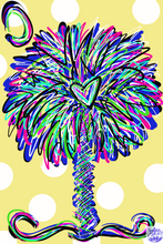 Load image into Gallery viewer, Palmetto tree garden flag
