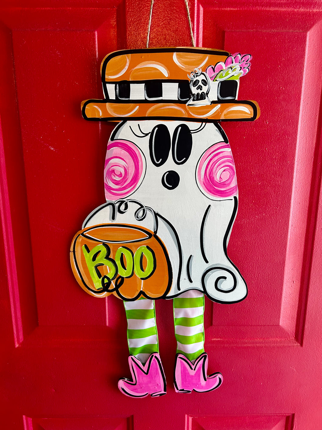 Country Singin’ Ghost gal Door hanger