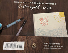 Load image into Gallery viewer, Hand painted journaling bible
