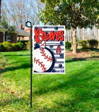Load image into Gallery viewer, Braves Garden Flag , Baseball
