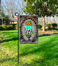 Load image into Gallery viewer, Happy Halloween garden flag
