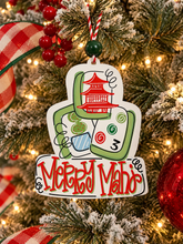 Load image into Gallery viewer, Merry Mahj Original Art Printed Ornament
