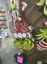 Load image into Gallery viewer, Monster Head Hand Painted Ornament
