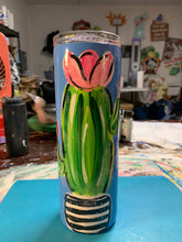 Load image into Gallery viewer, 20 oz skinny painted tumbler, cactus
