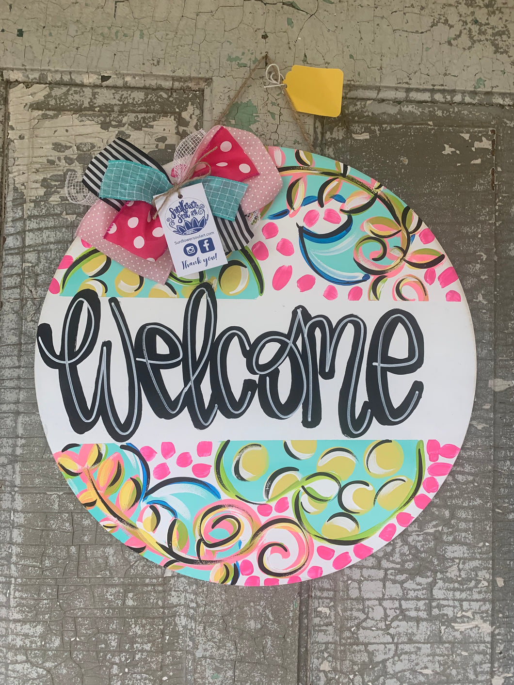 Colorful summer signs, can be personalized