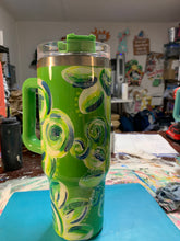 Load image into Gallery viewer, 40 oz tumbler with handle -painted
