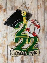 Load image into Gallery viewer, Graduation door hanger personalized
