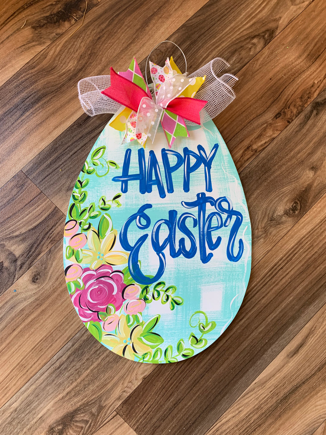 Happy Easter Egg door hanger